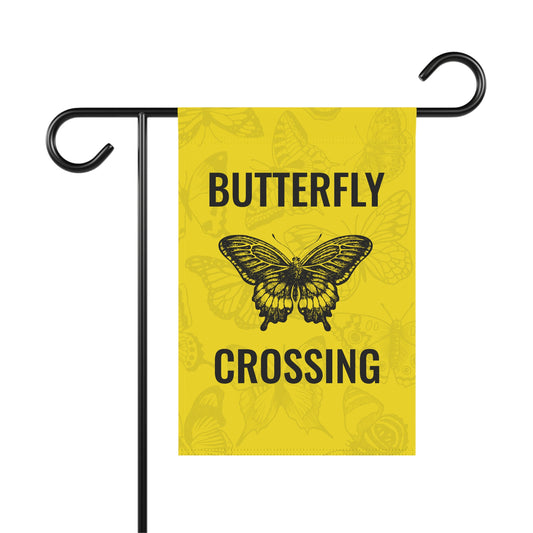 Butterfly Crossing Garden Banner