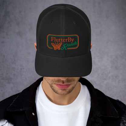 Flutterby Ranch Retro Trucker Cap