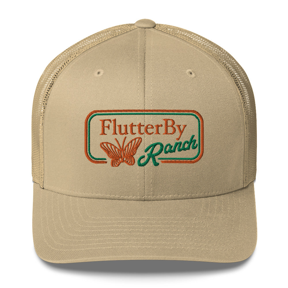 Flutterby Ranch Retro Trucker Cap