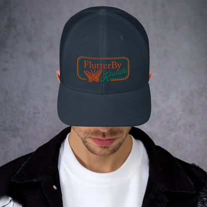 Flutterby Ranch Retro Trucker Cap