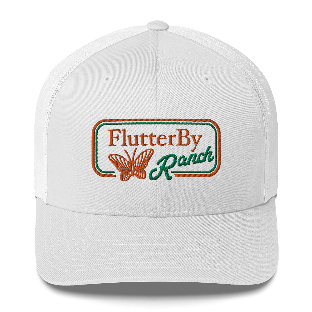 Flutterby Ranch Retro Trucker Cap