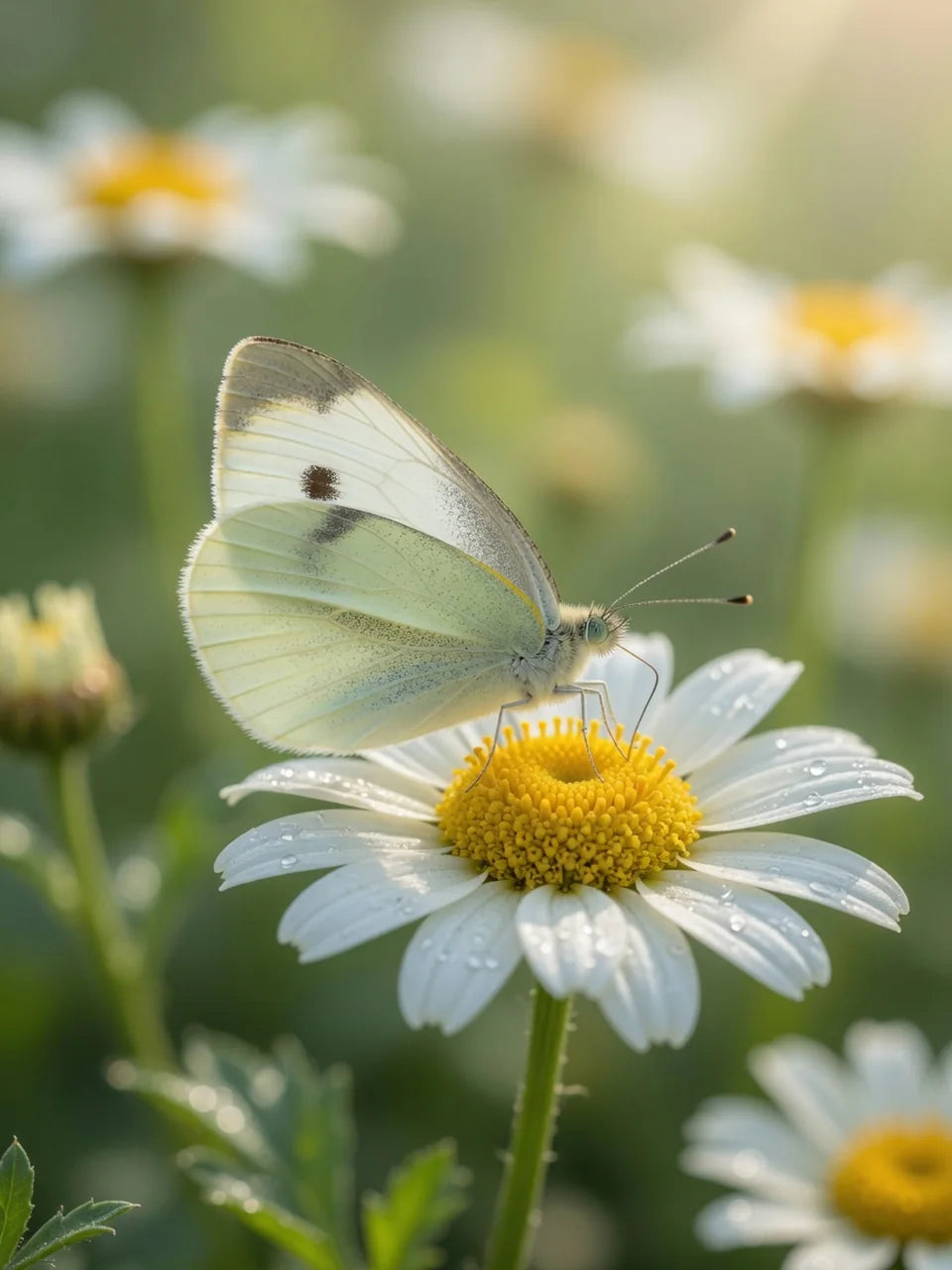 A Cabbage White butterfly